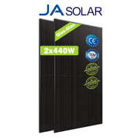 Komplettset mit Speicher 880WP Balkonkraftwerke – Mit JA Solar® 2x440Wp Bifazial Glas-Glas Module und Anker® SOLIX Solarbank 2 E1600 Pro und Smarter Zähler